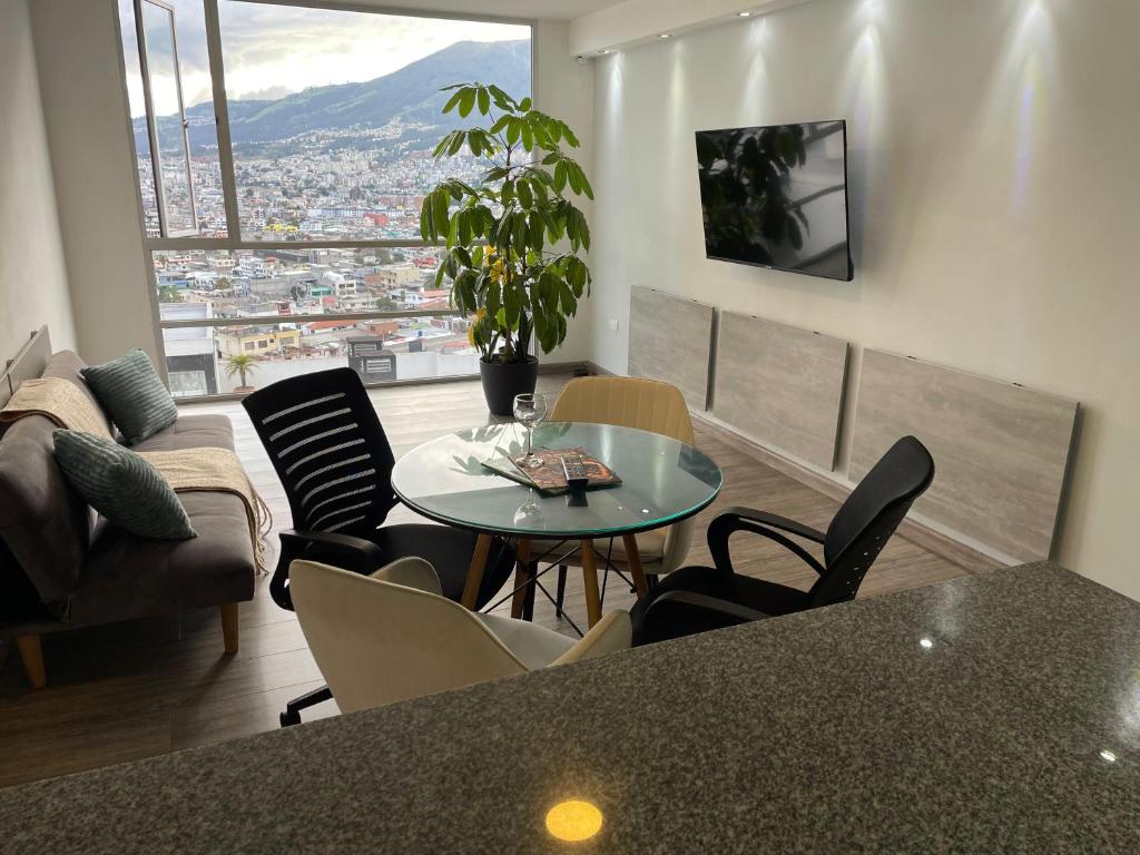 Departamento con vista al Cotopaxi y a la Ciudad LINKA