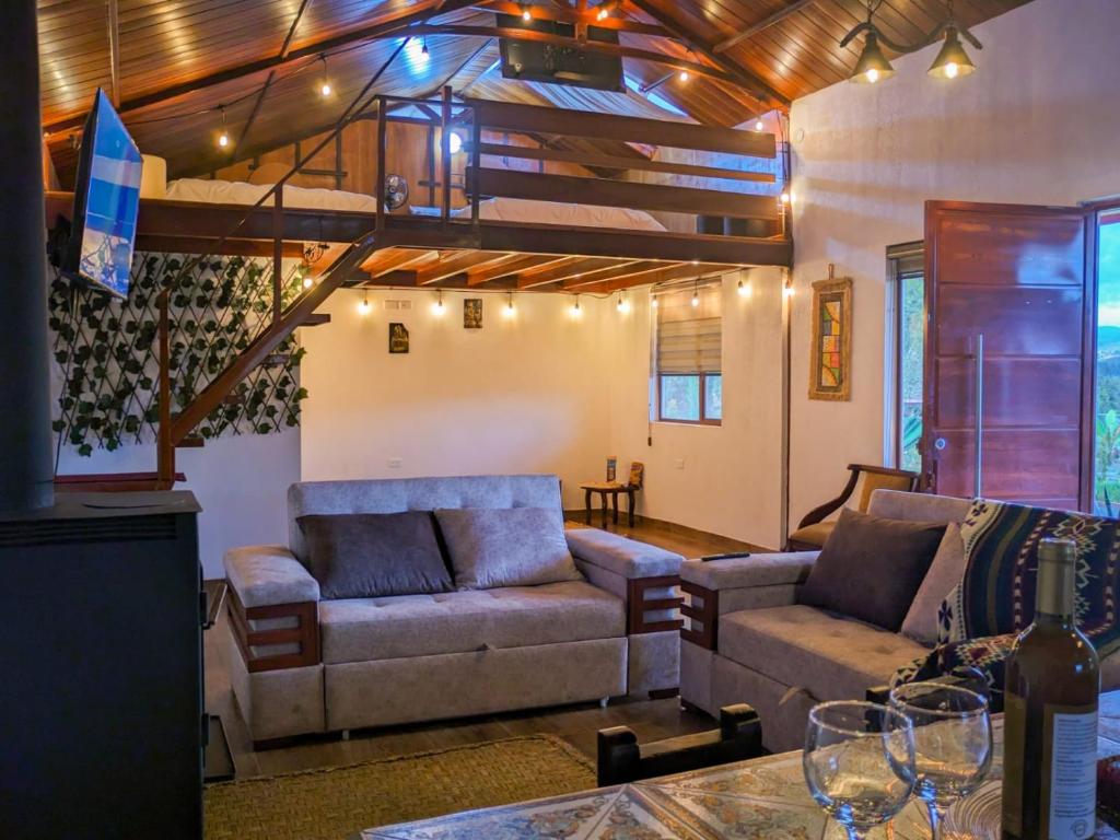 La Cabaña de Ciela con jacuzzi