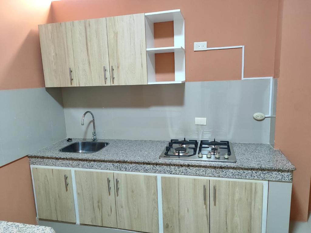 Suit semi amoblada